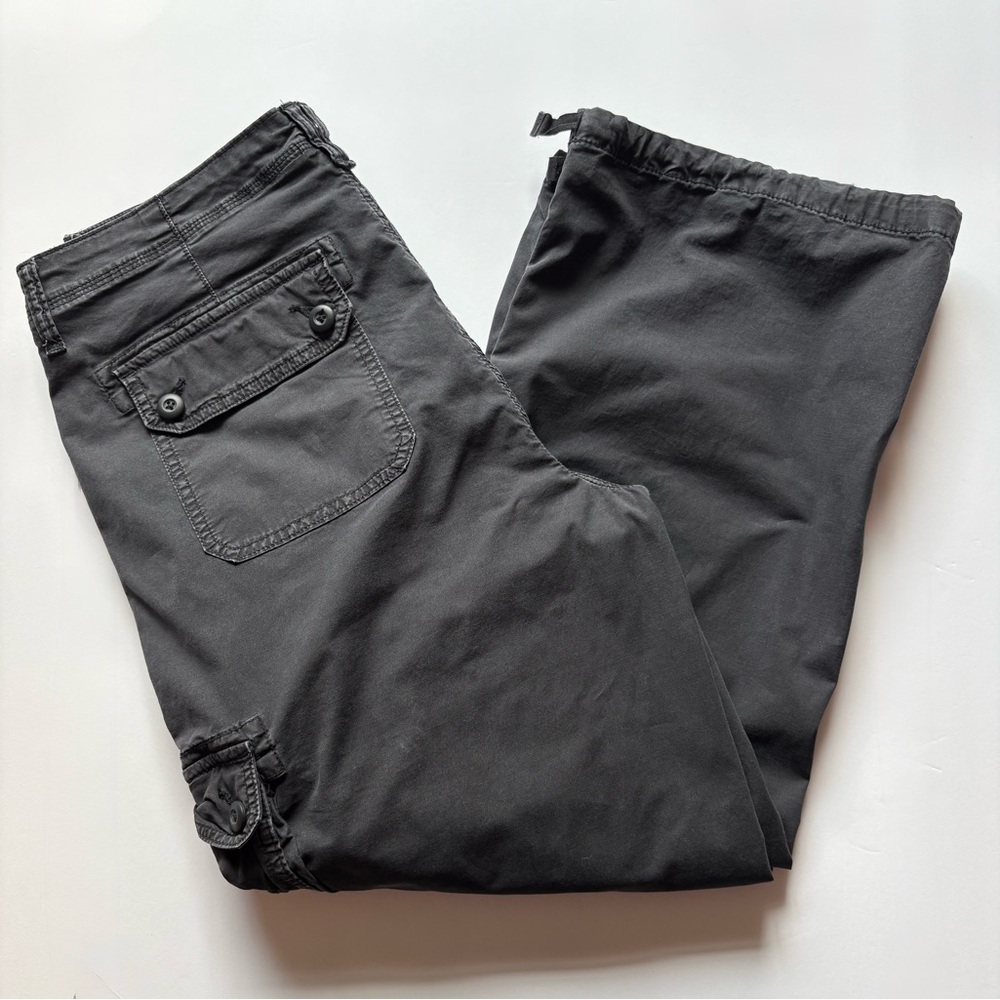 American Eagle Women's Black Cargo Pants